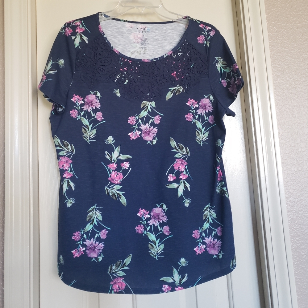 Croft and Barrow floral shirt.